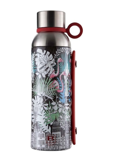 Bugatti Termo Taşıma Kulplu Paslanmaz Çelik La Vılle Desenli Termos 1500ml Bbp-lv1500ı3