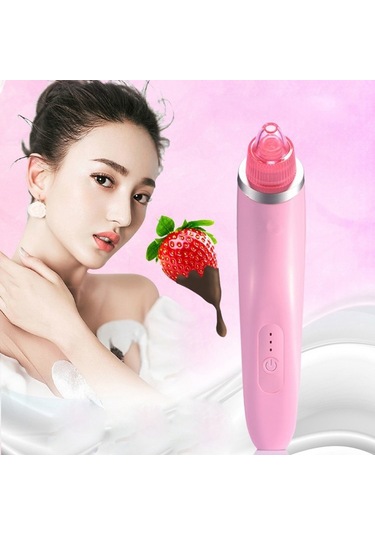 Sones 5w 1a Çok İşlevli Siyah Nokta Çıkarıcı Gözenek Temizleyici Dört Problu Pembe