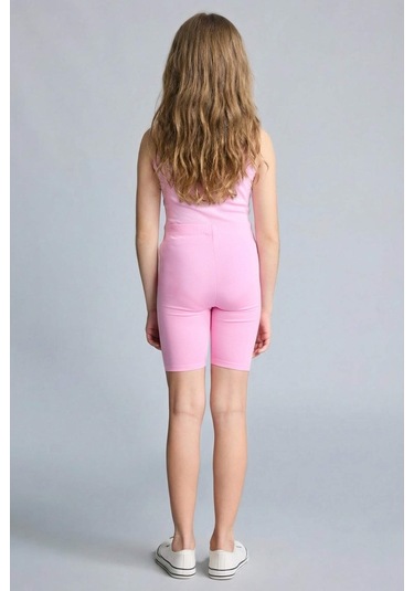 Defacto Kısa Boy Tayt Kız Çocuk B5591a826hspn82 Pembe-pn82