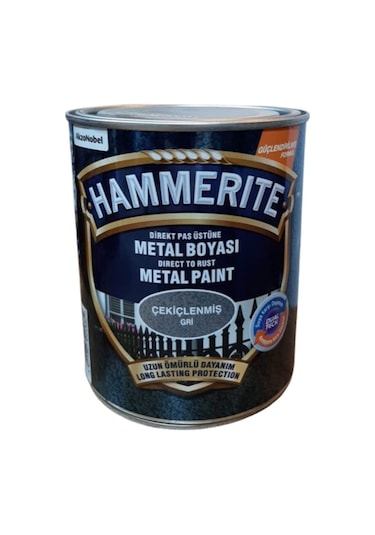 Marshall Hammerıte Metal Boyası Çekiçlenmiş 0,75 Lt Gri