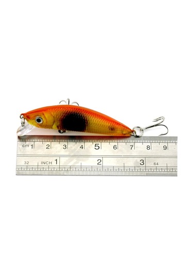 Hengjia 8 Adet Balıkçılık Cazibesi Yapay Minnow Balıkçılık Sert Lures Jig Balıkçılık Yem Iki Kanca Mücadele