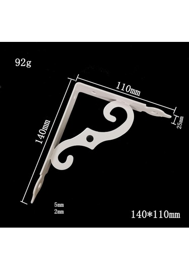 Suntek Zarif Duvar Rafı Destekleri Metal Kitaplık Için Bahçe Diğer