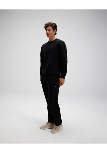 Ellesse Erkek Sweatshirt Em579-bk Black Çok Renkli