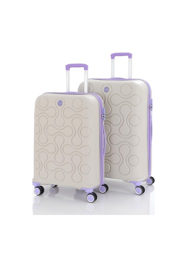 Mçs Polipropilen 2li Valiz Seti Büyük & Orta V376 S23sy1000048-set 10729 2'li Set Çok Renkli