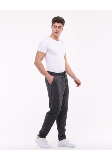 Bella Dossi Ekose Pantolon Antrasit