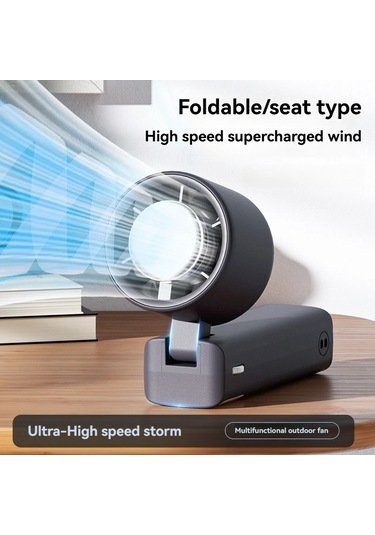 Ambition Turbo Yüksek Hızlı El Fanı, 199 Hızlı Usb Şarj