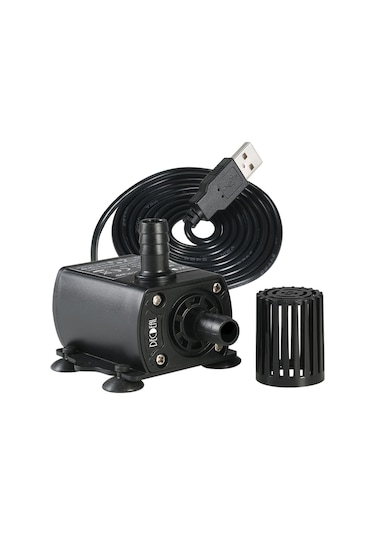 Decdeal Usb Dc5v 2.4 W Ultra Sessiz Mini Fırçasız Su Pompası