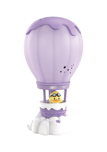 Pazly Karikatür Masa Lambası - Pembe Atmofer Balon Gece Lambası Pembe