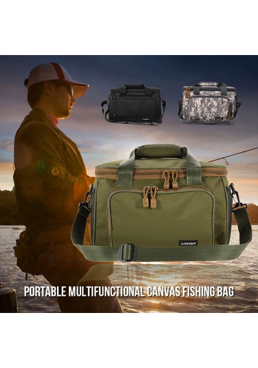 Lixada Taşınabilir Çok Fonksiyonlu Tuval Balıkçılık Y4099