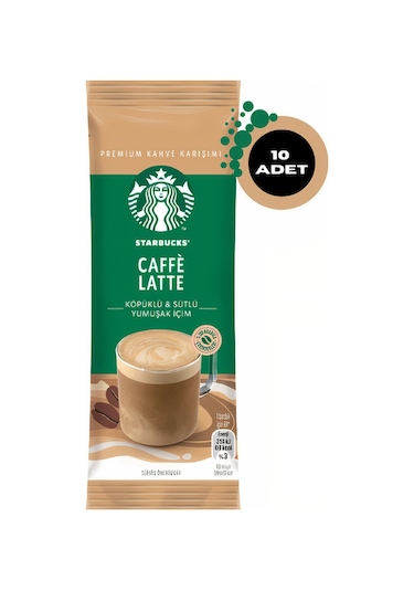 Starbucks Caffe Latte 10 x 14 G