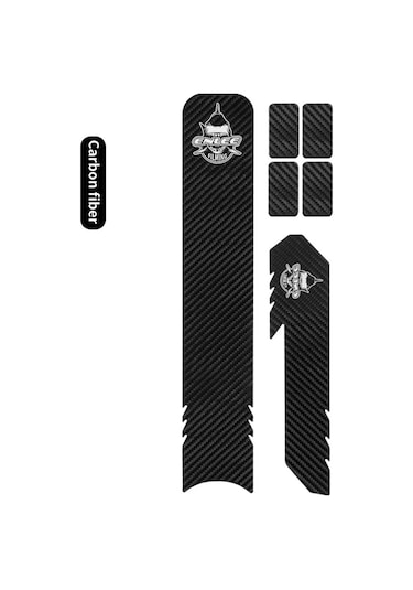 Şerit-bisiklet Zinciri Etiket Ultralight Kalabalıklık Önleme Anti-çizik Entegre Kalıplama Zincir Koruyucu Bisiklet Zinciri Koruyucusu Siyah