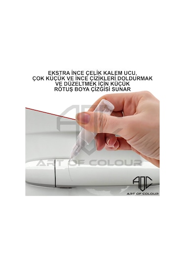 Toyota 587 Şampanya Mica Met. - Champagne Mica Met. Rötuş Kalemi Vernikli 2li SET