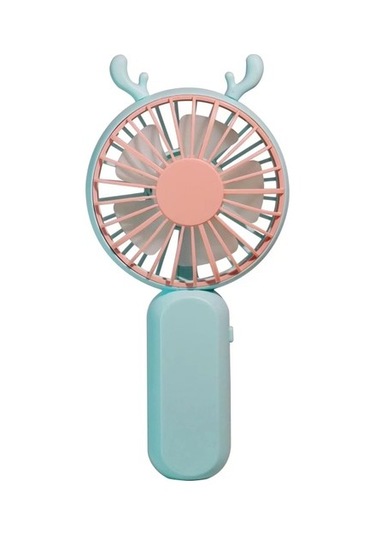 Usb Mini El Fanı - Pembe 1650 Mavi