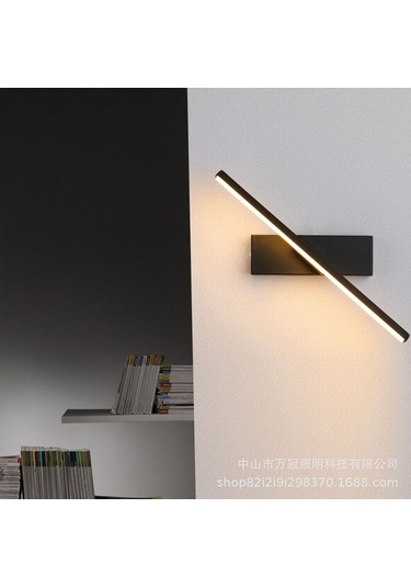 Suofeng Modern Nordic Yatak Başlığı Döner Duvar Lambası - Sıcak Beyaz Işık, Pratik Ve Şık Beyaz