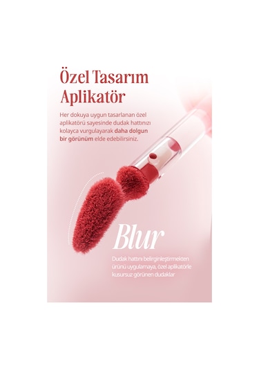 Clio Blur Efekti Veren Kadife Bitişli Dolgunlaştırıcı Tint Clıo Volumate Blur Tint 100 Fluffy Ginger