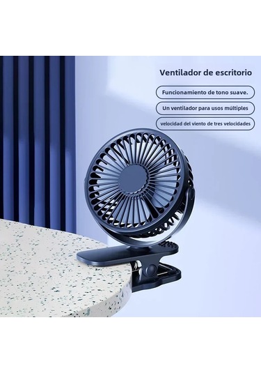 Mini Usb Taşınabilir El Tipi Vantilatör Kullanışlı Ve Ultra Sessiz Pil İle Mavi