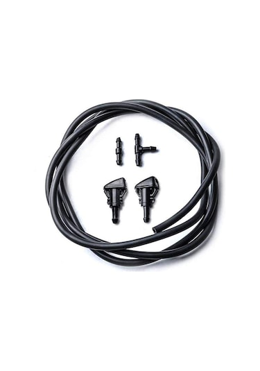 Reedark Chrysler/dodge/jeep/ram İçin 2 Metre Hortumlu 2 Bağlantılı Cam Yıkama Nozulu Seti - Net Görüş Sağlar