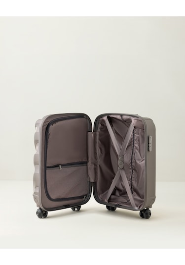 Madame Coco Huitre Valiz/bavul - Gri - Kabin Boy 8684427033876 Gri