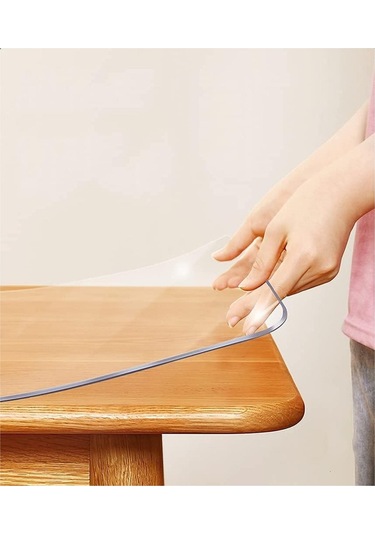 Şeffaf Pvc Masa Örtüsü 0,80 Mm