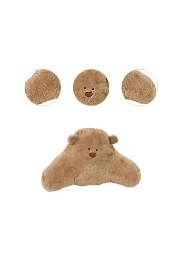 Suntek Araba Bel Yastığı Nefes Alabilen Yumuşak Sırt Kahverengi Diğer