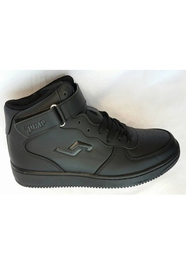 Jump 16308 16309 B Black Unısex Günlük Spor Ayakkabı Siyah