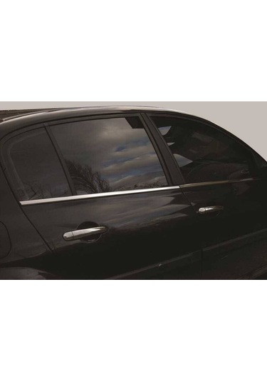 Renault Megane 2 Sedan Krom Cam Çıtası 4 Parça 2002-2010 Arası