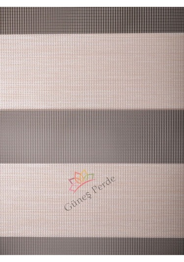 Bambu Krem Stor Zebra Perde Oygusuz Krem