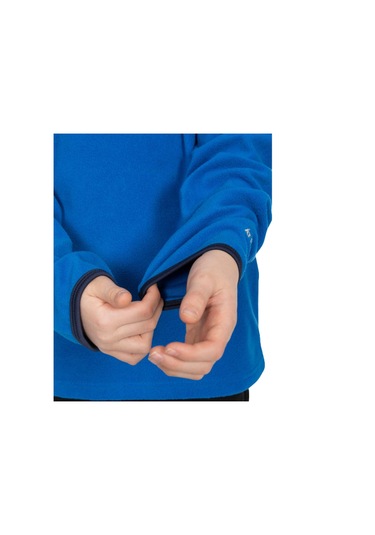 Trespass Trespass Etto - Microfleece At100 Erkek Çocuk Polar Blu Mavi