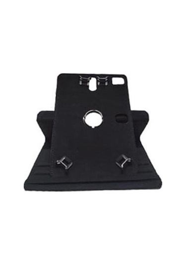 Tcl Tab 10l 10.1" Uyumlu Kılıf 360 Dönerli Unıversal Standlı Kılıf + Nano Ekran Koruyucu + Kalem Siyah