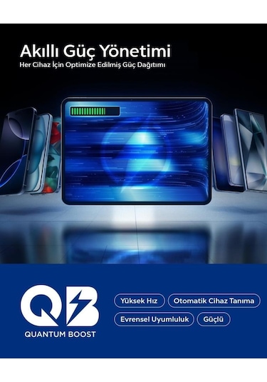 Spigen 10000 Mah Slim Alüminyum Kasa 22,5w Usb-c + Usb-a Giriş / Çıkış Hızlı Şarj 3 Portlu Powerbank / 1 Metre Type-c Harici Kablolu Taşınabilir Şarj Cihazı + Taşıma Çantası Ea2210 Black Siyah