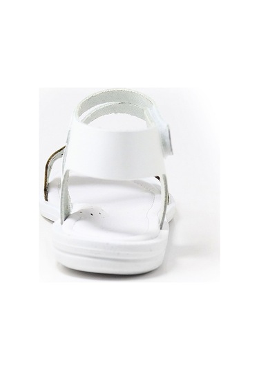 Artico Etoile Hakiki Deri Beyaz Vaketa Kız Çocuk Sandalet Beyaz