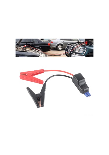 Kangvka Araç Acil Başlatma Gücü Akü Kablosu: Devre Ve Geri Şarj Korumalı Bakır Klipsli İzolasyonlu Abs Kablo