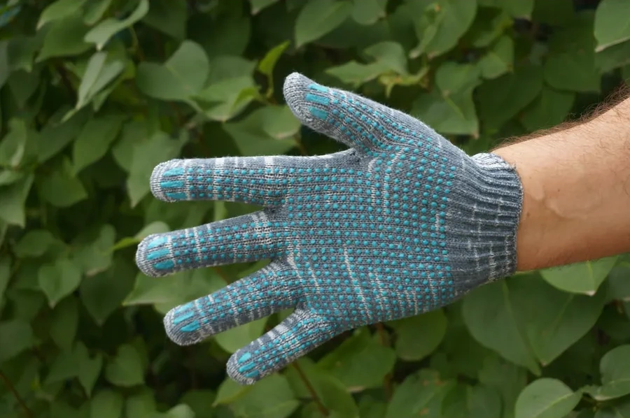 Reblaze Pvc Kaplı Pamuklu Eldiven 4 İplik, 10 Klasör İşçi İnşaat 50 Çift 91151903