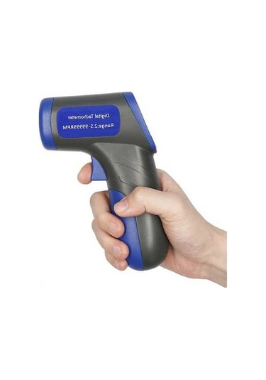 Novahub Yüksek Hassasiyetli Lazer Takometre, Lcd Ekran, Veri Kaydı, Taşınabilir, Koyu Gri Koyu Gri