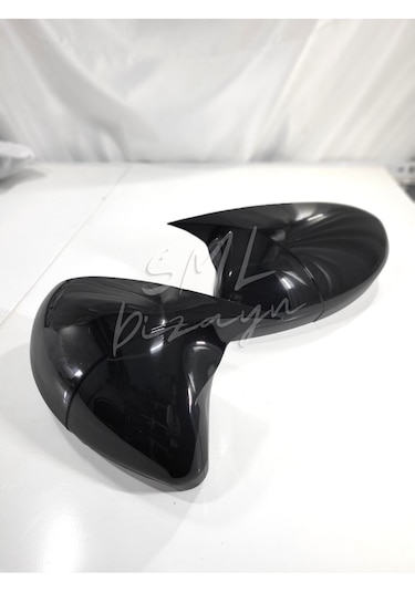 Renault Clio 5 2019-2022 Batman-Yarasa Ayna Kapağı (Plastik)
