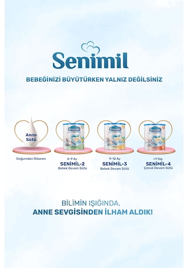 Senimil 2 Bebek Devam Sütü 400 G 12 Adet