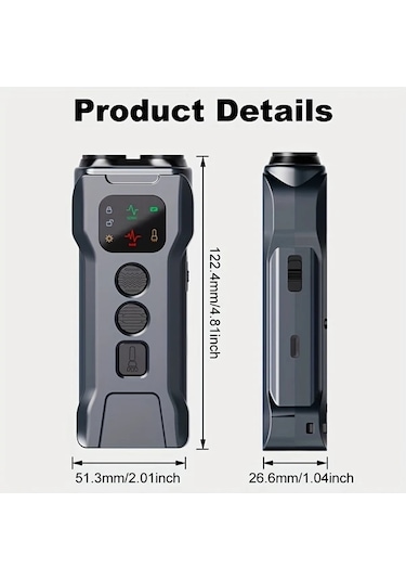 Willowhaven Siyah Tek Boyutlu Dualhead Köpek Kovucu Sabit Işık Ve Strobe Flaş Teknolojisi