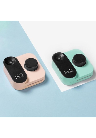 Kamera Şekli Maden Suyu Şişesi Nemlendirici Ev Ofis Aromalı Uçucu Yağ Difüzör Usb Sisleyici Mist Maker Gece Işığı İle Pembe