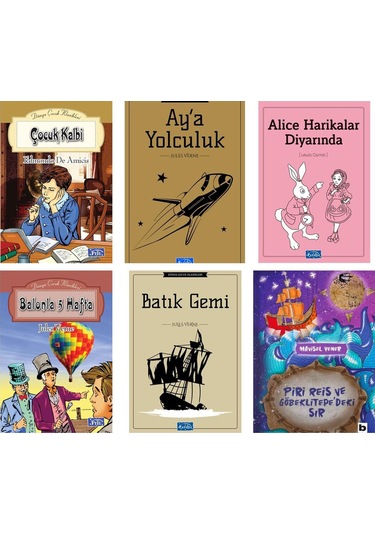 Piri Reis Ve Göbeklitepe'deki Sır Ortaokul Okuma Seti 6 Kitap