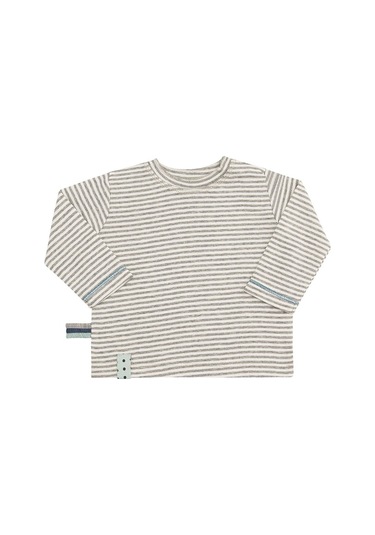 Organicera Organik Uzun Kollu Tshirt,Grey Melange ((435388665) Gri