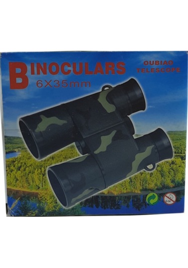 Oyuncak Kutulu Çocuk Dürbün Siyah Renk