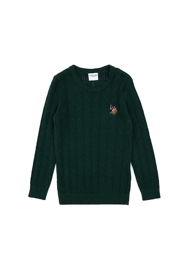 U.s. Polo Assn. Erkek Çocuk Koyu Yeşil Kazak /triko 50307844-vr079 Koyu Yesıl U.s. Polo Assn. Erkek Çocuk Koyu Yeşil Kazak /triko 50307844-vr079 Koyu Yesıl