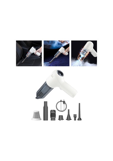 Suntek El Vakum Oto Aksesuarları Arabalar Koltuk Beyaz Beyaz