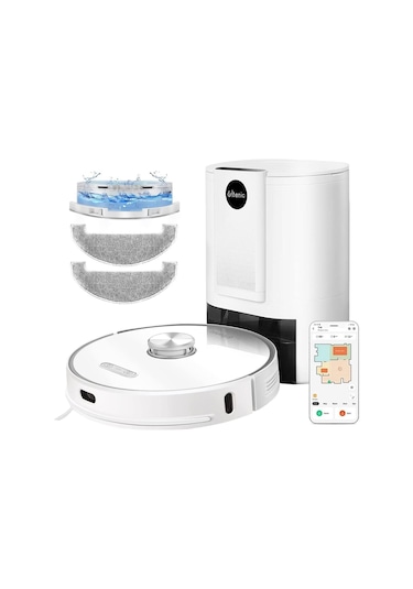 Ultenic T10 Çöp İstasyonlu Akıllı Robot Süpürge