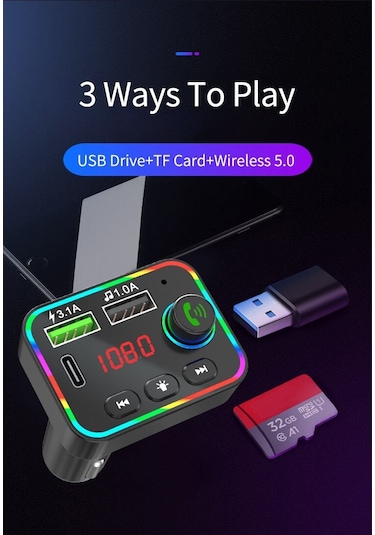 Multimedia Araç Kit Type-c / Icca106