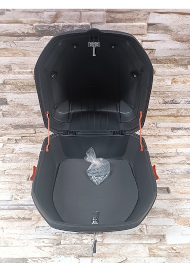 Motosiklet Arka Çanta 32 Lt Top Case Siyah
