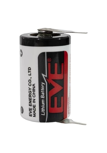 Eve Er14250/3pt 1/2aa - 3.6 Volt Kısa Boy Puntalı Lityum Pil