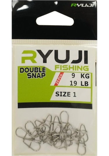 Ryuji Japanese Double Snap No: 00 20 Adet
