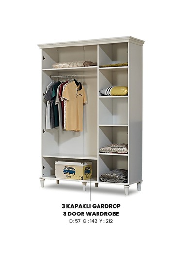 Dolap Urlu DREAM 3kapı Model şık ürün Kalite malzeme İtinalı pake