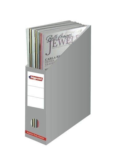 Bigpoint Karton Kutu Klasör Gri